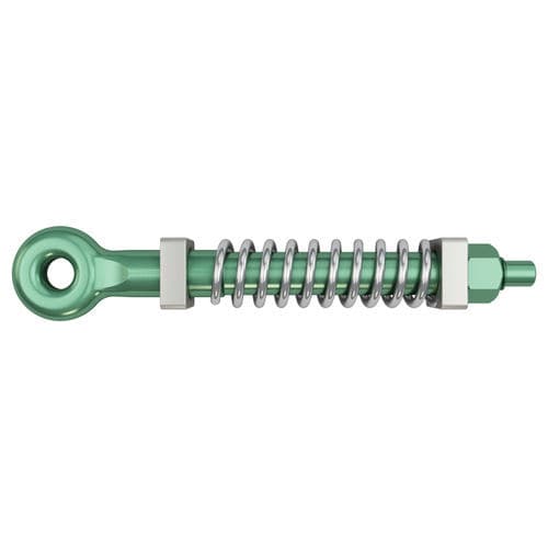 Сцепная петля для сварки - 124300 - CYR AXLE - для прицепа / с пружиной