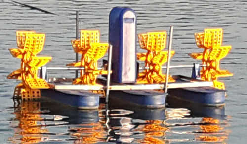 Аэратор для аквакультуры - 1.0 HP 4 - SHIVAQUA - с лопастями