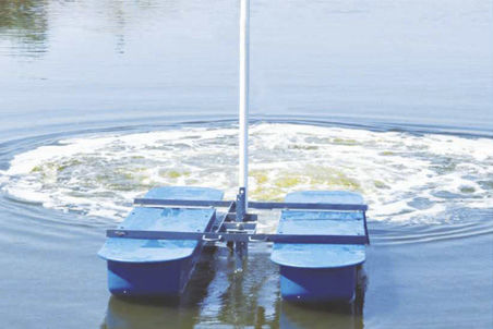 Аэратор для аквакультуры - 2.0 HP 1/3  - SHIVAQUA - плавучий / с погружным двигателем