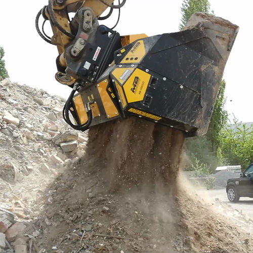Просеивающий ковш - MB-HDS323 - MB Crusher - для экскавации / для дорожно-строительной техники / для литейного производства