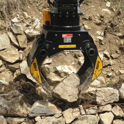 Бревнозахват для лесохозяйственных работ - MB-G450 S4 - MB Crusher - для мини-экскаваторов / непостоянный