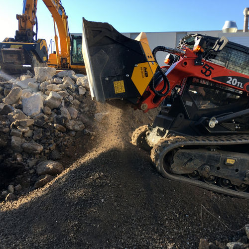 Просеивающий ковш - MB-HDS220 - MB Crusher - для экскавации / для дорожно-строительной техники / для литейного производства