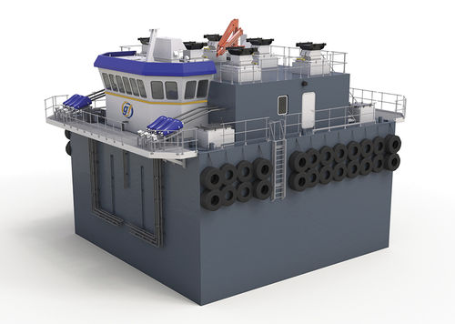 Катер для аквакультуры - SeaMate 400T/450T - Gael Force Aquaculture - для питания