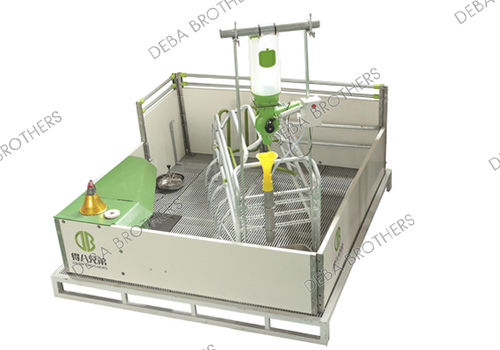 Клетка для вынашивания с защитой от раздавливания - Open Crate 1010 - Qingdao Deba Brother Machinery Co.,Ltd - решетчатый настил / с водопойным желобом / регулируемая
