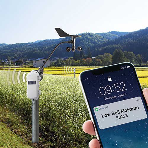 Система наблюдения для культуры - HOBOnet Remote Field Monitoring System - Onset - для грунта / беспроводная / дистанционная