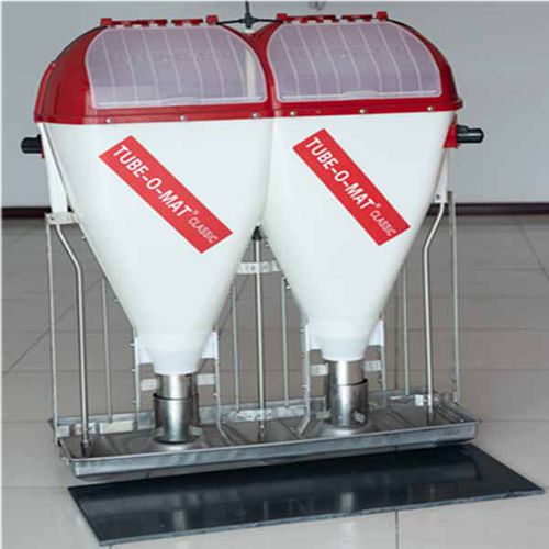 Кормушка для свиней - TUBE-O-MAT® - Qingdao Chima Asia Machinery Co., Ltd - из пластика / из металла / мультидоступ