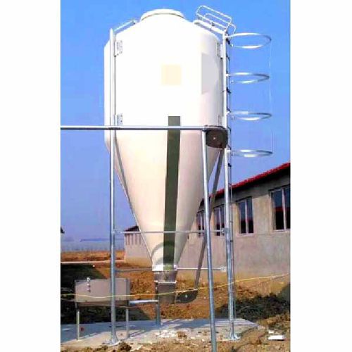 Зернохранилище для питания животных - LT Series - Qingdao Chima Asia Machinery Co., Ltd - из стекловолокна / круглое / с коническим дном