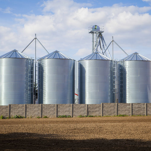 Зернохранилище для злаковых - Grain Silo - Silowave - из стали / из гальванизированной стали / круглое