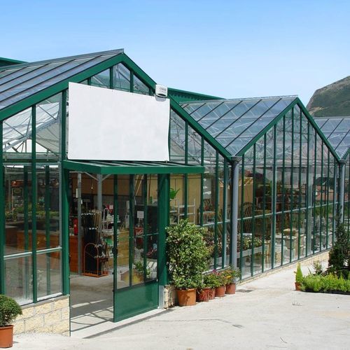 Теплица с несколькими сводами - GARDEN CENTER - Invernaderos FERTRI - орнаментальная / ботаническая / для садоводства