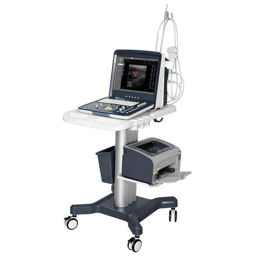 Ветеринарный эхограф Допплер переносной, с тележкой - FDC6100V - Shenzhen Well.D Medical Electronics - для небольших животных / для крупного рогатого скота / для лошадей