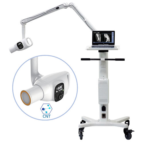 Ветеринарный внутриротовой детектор - EzRay Vet™ Cart - my vet imaging
