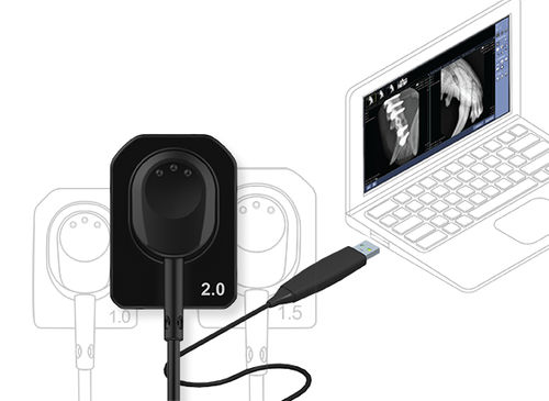 Ветеринарный внутриротовой детектор - EzSensor Vet  - my vet imaging