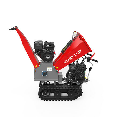 Самоходный измельчитель веток - TGS1500 - Weifang Austter Industry and Trade Co., Ltd - с бензиновым двигателем / гусеничный