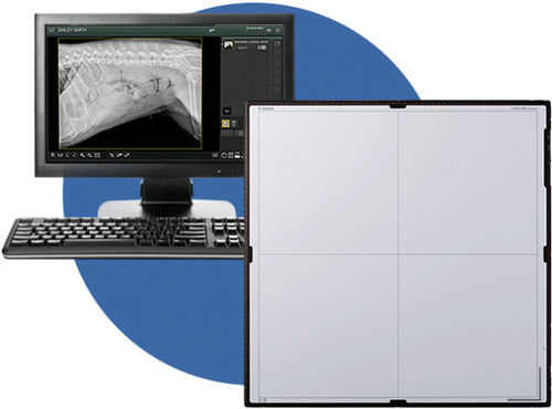 Цифровая система ветеринарной рентгенографии - Canon  - universal Imaginginc - для домашних животных