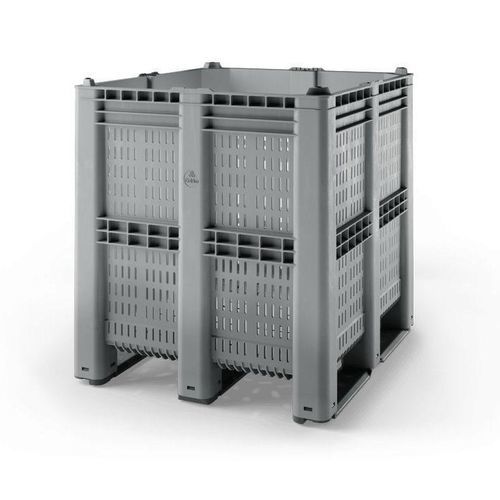 Вентилируемый ящичный поддон - 2.0 (3R) - Cabka Group GmbH - из пластика / штабелируемый / для хранения
