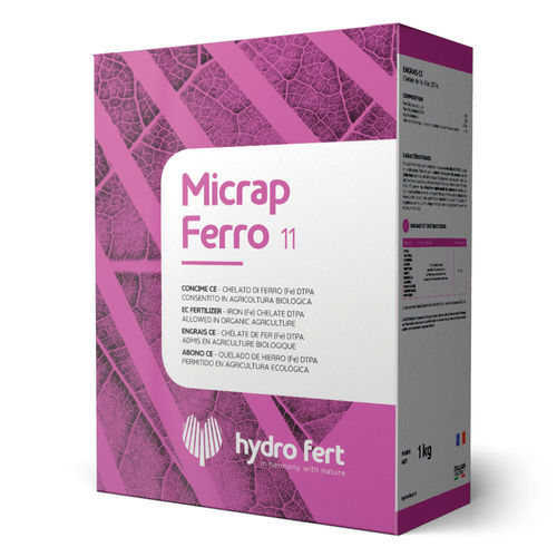 Органическое удобрение - Micrap Ferro 11 - Hydro Fert - с микроэлементами / богатое железом / в форме порошка