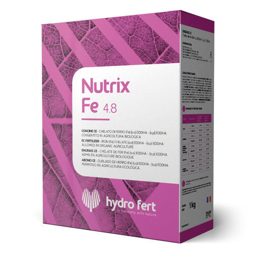 Органическое удобрение - Nutrix Fe - Hydro Fert - с микроэлементами / богатое железом / в форме порошка