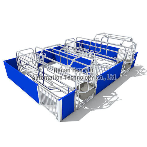 Регулируемая клетка для рождения - Type B  - hengyin livestock - с защитой от раздавливания / решетчатый настил