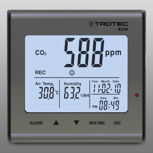 Климатический контроллер для сельскохозяйственных зданий - BZ30 - Trotec GmbH - для теплицы / для измерения температуры / влажности