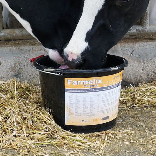 Лизунец в ведре для крупного рогатого скота - Farmelix - farmann - для коз / для овец / с микроэлементами