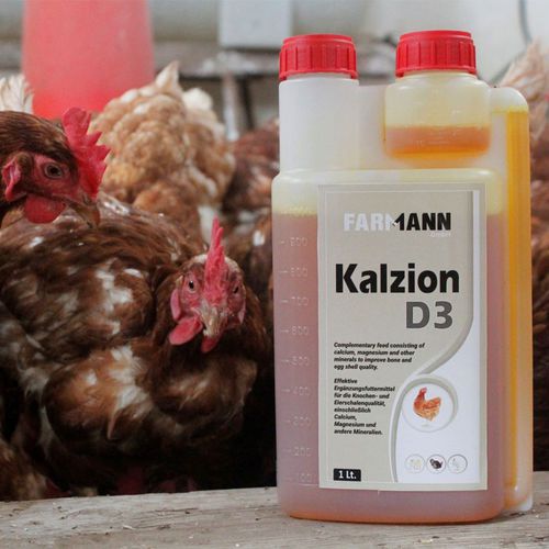 Кормовая добавка для животных - Kalzion D3 - farmann - для домашней птицы / витамины / кальций