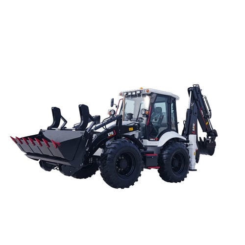 Погрузчик с экскаватором - 388  - Shandong sadin heavy indus - компактный