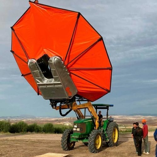 Вибратор для сбора урожая для миндаля - TRV series - agromelca - для оливок / навесной / самоходный