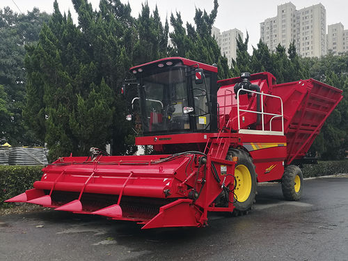 Уборочная машина для острого перца - 4AQ-3000 - ZHENGZHOU ZHONGLIAN HARVEST MACHINERY CO.,LTD. - самоходная / 2 ряда