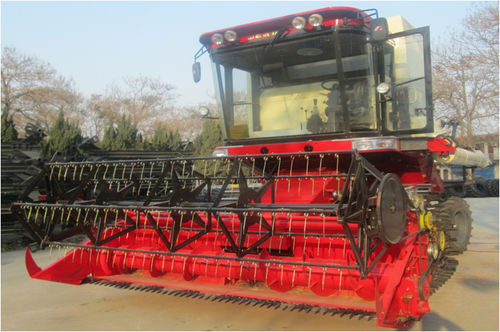 Зерноуборочный комбайн нового поколения - 4LZ-8 - ZHENGZHOU ZHONGLIAN HARVEST MACHINERY CO.,LTD. - с молотильным барабаном / для риса