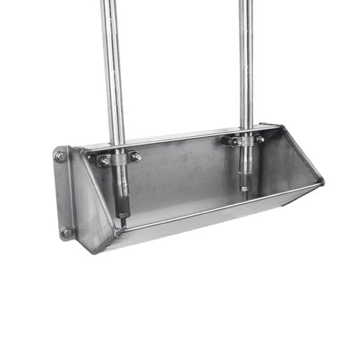 Водопойный желоб для свиней - A1 L360 - PORINOX SL - с лотком / из нержавеющей стали / с соской