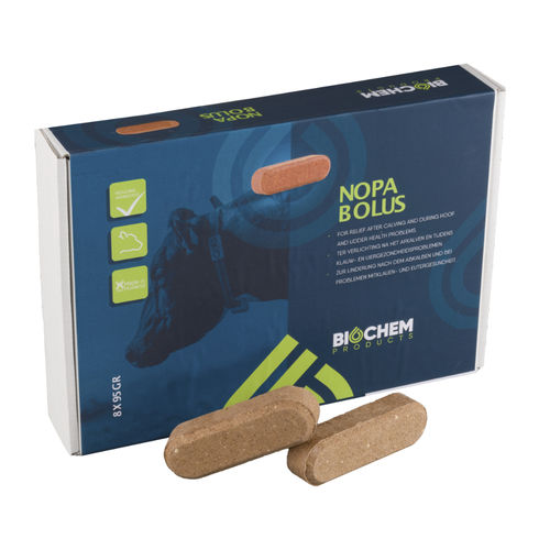 Болюс питание - NOPA - Biochem Products - для крупного рогатого скота / корректор недостаточности / внутрирубцевой