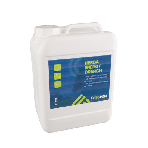 Кормовая добавка для животных - HERBA ENERGY DRENCH - Biochem Products - для крупного рогатого скота / витамины / глицерола