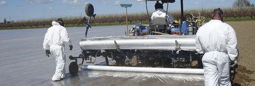 Пленка для дезинфекции почв - SOLTIF - Solplast S.A. - из пластика / из перерабатываемых материалов / многослойная