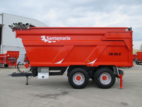 Прицеп-самосвал - S-MAX series - Santamaria Merino - опрокидной / двухосный / сельскохозяйственный