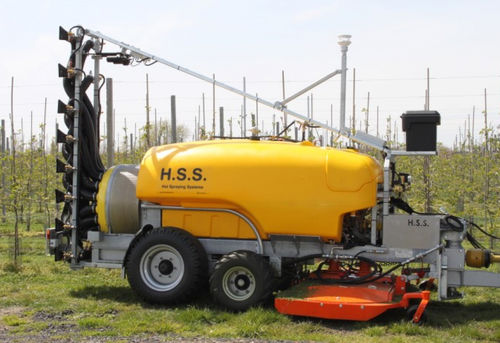 Прицепной опрыскиватель - CF2000+RN - Hol Spraying systems ( HSS ) - для фруктового сада / гидравлический / электрический