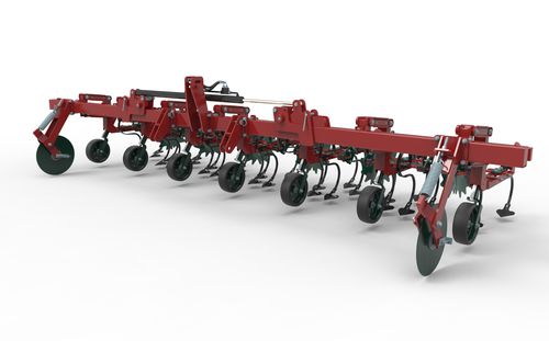 Навесной культиватор - UMK series - Agricultural machinery and wearing parts factory HUDJIK - сцепка на три точки / складной / краб