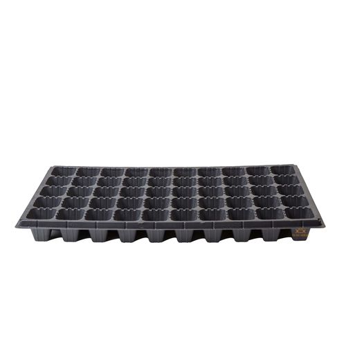 Поднос с ячейками из пластика - F50K - ÖZ-KA VAKUM PLASTİK AMBALAJ VE MAKİNA KALIP SAN.TİC.LTD.ŞTİ. - из перерабатываемых материалов / квадратный