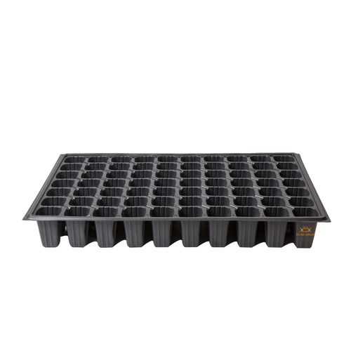 Поднос с ячейками из пластика -  F70D - ÖZ-KA VAKUM PLASTİK AMBALAJ VE MAKİNA KALIP SAN.TİC.LTD.ŞTİ. - из перерабатываемых материалов / квадратный