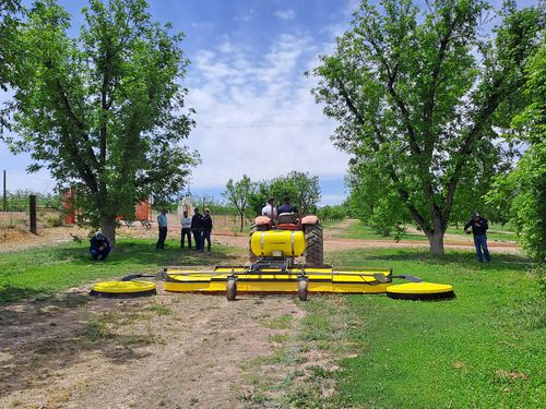 Прицепной опрыскиватель - Spray-Dome + - Micron Sprayers - для виноградства / для лесоводства / малообъемный