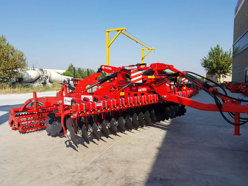 Полуприцепной дисковый культиватор - ARMONI XL - UNLU AGRIGROUP - 2 секции / с гидравлическим регулятором / сцепка на три точки