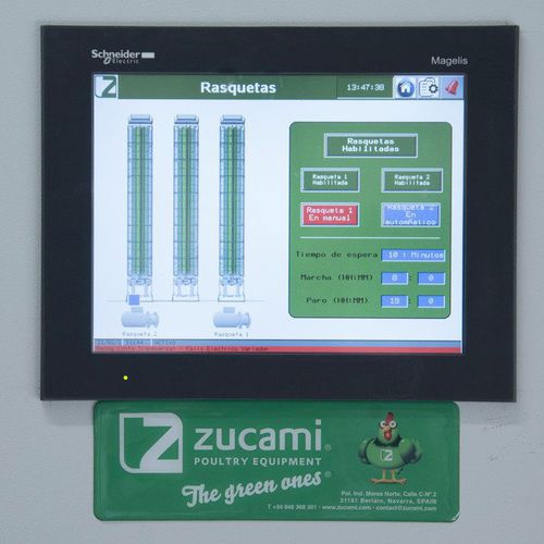 Климатический контроллер для курятников - ZUCAMI POULTRY EQUIPMENT S.L.U - для измерения температуры / для освещения