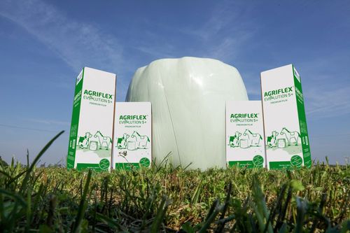 Пленка для силосования - AGRIFLEX® EVOLUTION 5+ - Manupackaging Deutschland GmbH - для обмотки тюков / из полиэтилена / для защиты от УФ