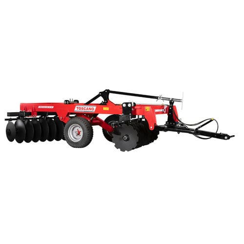 Прицепной дисковый культиватор - TOSCANO Agricultural Machinery - 1 секция / с гидравлическим регулятором / офсетный