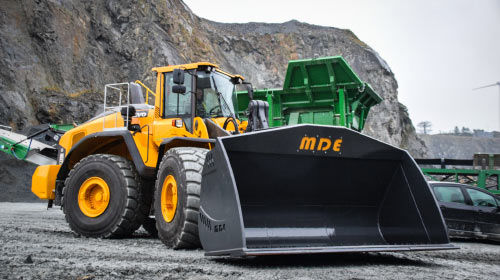 Скелетный ковш - MDE Machinery Ltd - большая производительность / для погрузчика
