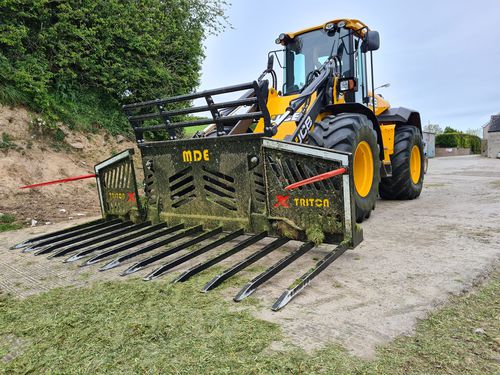 Вилы для силосования - Triton  - MDE Machinery Ltd - для погрузчика