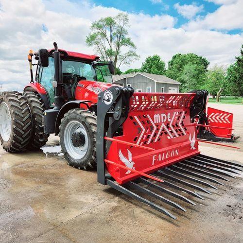 Вилы для установки на трактор - Falcon - MDE Machinery Ltd - для силосования / с гидравлическим регулятором