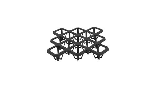 Поднос с ячейками из пластика - AIRROOT 30X30  - Alber - из перерабатываемых материалов / квадратный