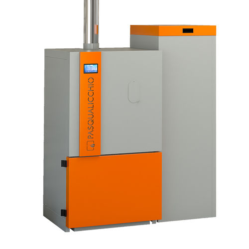 Котел на биомассе - Compact Power Plus - Pasqualicchi srl - на пеллетах / на твердом топливе / для сельскохозяйственных зданий