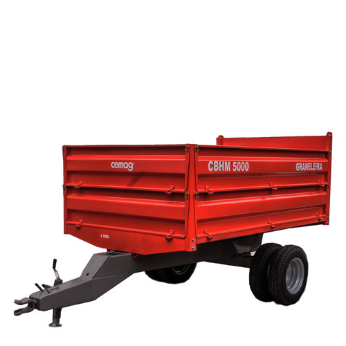 Опрокидной прицеп - CBHM 5000 - Cemag - одноосный / для зерен / 5 тонн