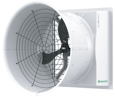 Вентилятор для сельскохозяйственных зданий - AF1270B5-106-00 - Guangdong Fans-tech Agro Co., Ltd - для свиноводческих ферм / для вольера / для циркуляции воздуха